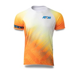 Abom Heet ゴーグル レンズ Atomic Orange 調光、Tシャツ running-t-shirt-orange-at146-